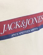 JACK&JONES Jorinwood Block Brend Tee Ss Cn Noos Jnr White