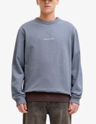 JACK&JONES Jornorrebro Emb Sweat Crew Noos Blue