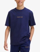 JACK&JONES Jornorrebro Emb Tee Ss Cn Noos Jnr Blue