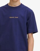 JACK&JONES Jornorrebro Emb Tee Ss Cn Noos Jnr Blue