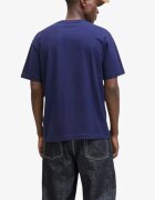 JACK&JONES Jornorrebro EMB Tee SS Crew Neck Noos Blue