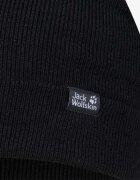 Jack Wolfskin Ribbed Beanie Black