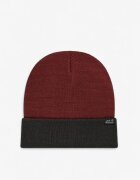 Jack Wolfskin Ribbed Beanie Red
