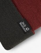 Jack Wolfskin Ribbed Beanie Red