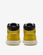 Nike Jordan 1 Mid Shoes White/Yellow