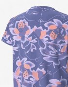 Puma Alpha All Over Print Tee Hazy Blue