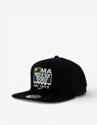 Puma Basketball Pro Flatbrim Cap Black