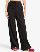 Puma Classics Ribbed Relaxed Pants W Black