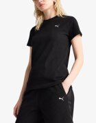 Puma Ess Elevated Rib Tee Black