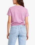 Puma Ess Logo Knotted Tee G Pink