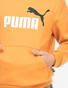 Puma Essentials+ 2 Color Big Logo Hoodie Orange