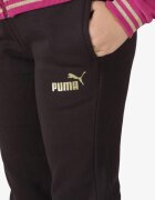 Puma Essentials+ Glitter Full-Zip Tracksuit Violet/Black