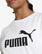 Puma Essentials Logo Tee White J