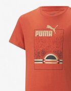 Puma Essentials+ Street Art Summer Tee Orange
