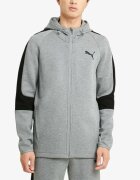 Puma Evostripe Full Zip Hoodie Jr Gray/Black