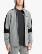 Puma Evostripe Full Zip Hoodie Jr Gray/Black