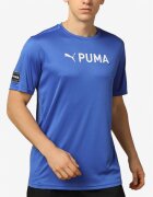 Puma Fit Logo Tee Blue