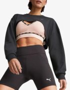 Puma Forever Luxe Cloudspun Crop Top Black
