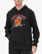 Puma Graphic Booster Hoodie Black