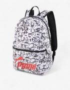 Puma Phase All Over Printed Backpack White/Black