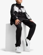 Puma Poly Colorblock Tracksuit Black/White