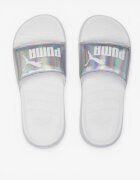 Puma Popcat 20 Irridescent Slides White