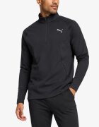 Puma Run Clounspun Knit 1 2 Zip Pup Black