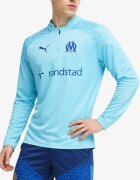 Puma x Olympic of Marseille Training 1/4 Zip Top Pro Blue