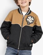 Scotch  Soda х Elvis Capsule Colour Block Bomber Jacket Black/Brown