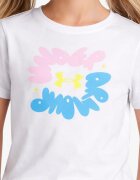 Under Armour Bubble Wordmark Tee White