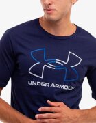 Under Armour Gl Foundation Update Ss Tee Dark Blue