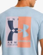 Under Armour Live Evol Logo Ss Tee Blue