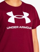 Under Armour Sportstyle Logo Ss Tee Fuchsia