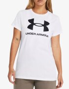 Under Armour Sportstyle Logo Ss Tee White