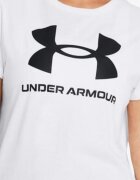 Under Armour Sportstyle Logo Ss Tee White