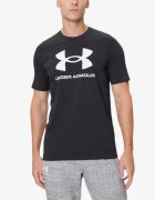 Under Armour Spotstyle Logo Update Ss Tee Black
