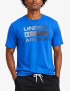 Under Armour Team Issue Wordmark Ss Men Tee Deep Blue