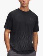Under Armour Tech Fade Ss Tee Black/Titan Gray
