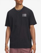 Under Armour Triple Stack Left Chest Logo Tee Black