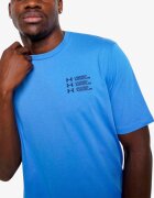 Under Armour Triple Stack Logo Ss Deep Blue