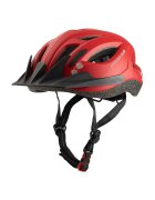 4F Детска каска за колоездене червена XS-S 48x52cm аеродинамична вентилирана регулируема