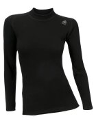 Aclima Дамска мериносова блуза WarmWool Crewneck - Оранжев/Бежов