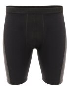 Aclima Мъжки къси панталони WarmWool V2 - Черен/Сив