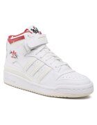 adidas Дамски кецове - екологична кожа - бели - закопчаване с велкро