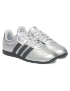 adidas Дамски кецове - екологична кожа - сребристи