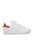 adidas Дамски кецове - естествена кожа - бял/червен