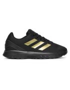 adidas Дамски спортни обувки за бягане - комфортни - черни - текстил