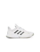 adidas Дамски спортни обувки - за волейбол - отлично омекотяване - бели - синтетичен и текстилен материал