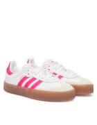 adidas Детски спортни обувки - естествена кожа - бели - удобни