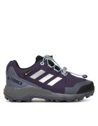 adidas Детски спортни обувки - Terrex GORE-TEX - за трекинг - унисекс - Aurplu/Silvmt/Seflaq - текстил -